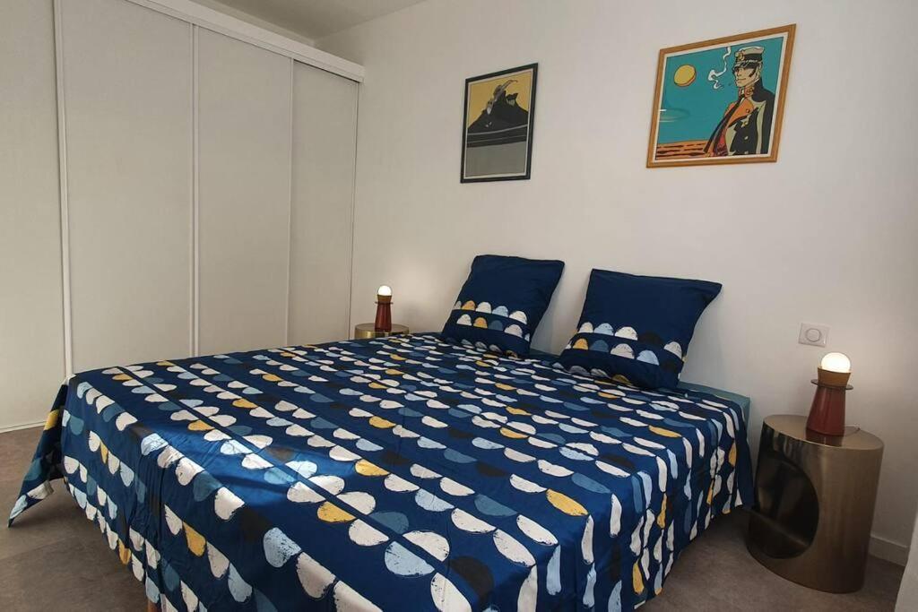 Bd Grosso Apt 4 Prs, 300M Plage, Clim, Parking Nice Eksteriør bilde