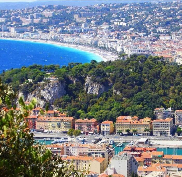 Bd Grosso Apt 4 Prs, 300M Plage, Clim, Parking Nice Eksteriør bilde